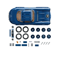 Mattel Brick Shop Hot Wheels Mercedes-Benz 300 SL Building Set