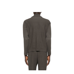 Plisse Knit Sweater