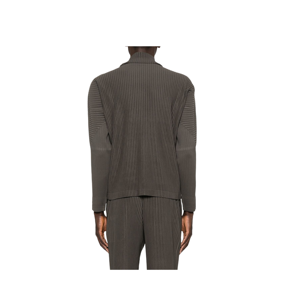 Plisse Knit Sweater