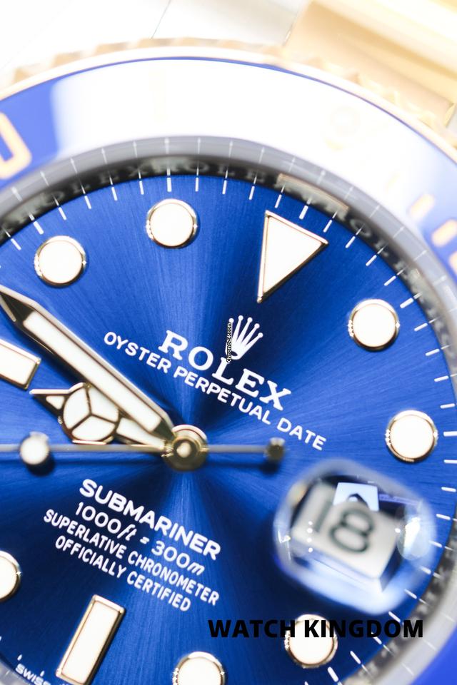 Rolex | Submariner | 126613LB | Yellow gold | 41 mm | Gold/Steel | Blue | Automatic