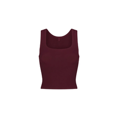 Skims Soft Lounge Tank Bordeaux