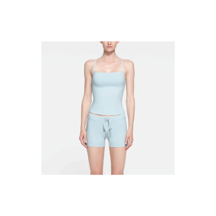 Skims Cotton Jersey Short Sugar Opal