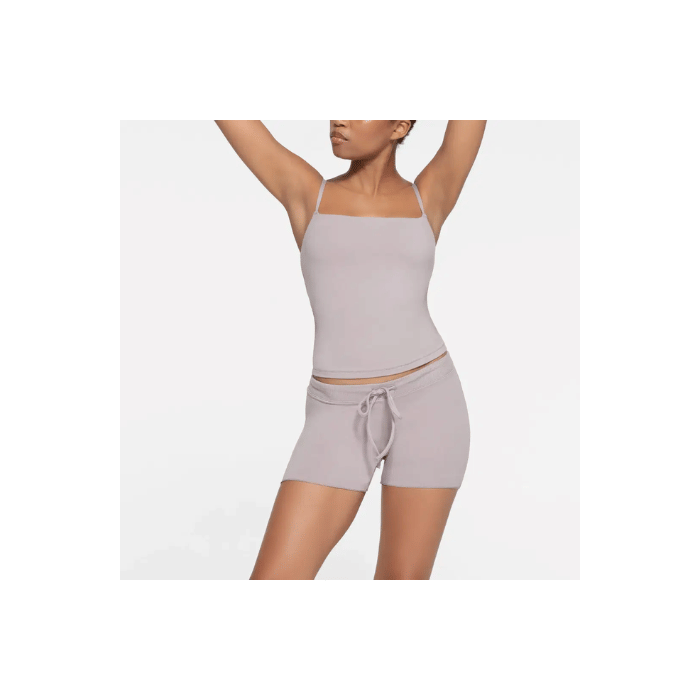 Skims Cotton Jersey Short Sugar Oyster