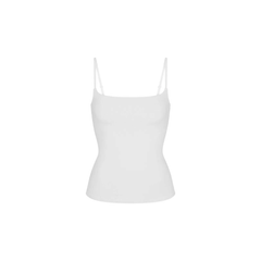 Skims Cotton Jersey Cami Heather Marble