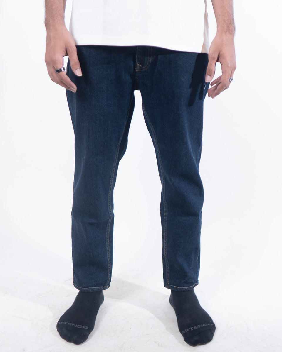 Tommy Hilfiger Ryan Reg Lightly Washed Straight Jeans - Dark Blue (32)