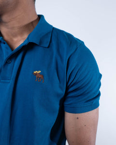 Abercrombie & Fitch Tonal Icon Dont Sweat it Polo T-Shirt (S)