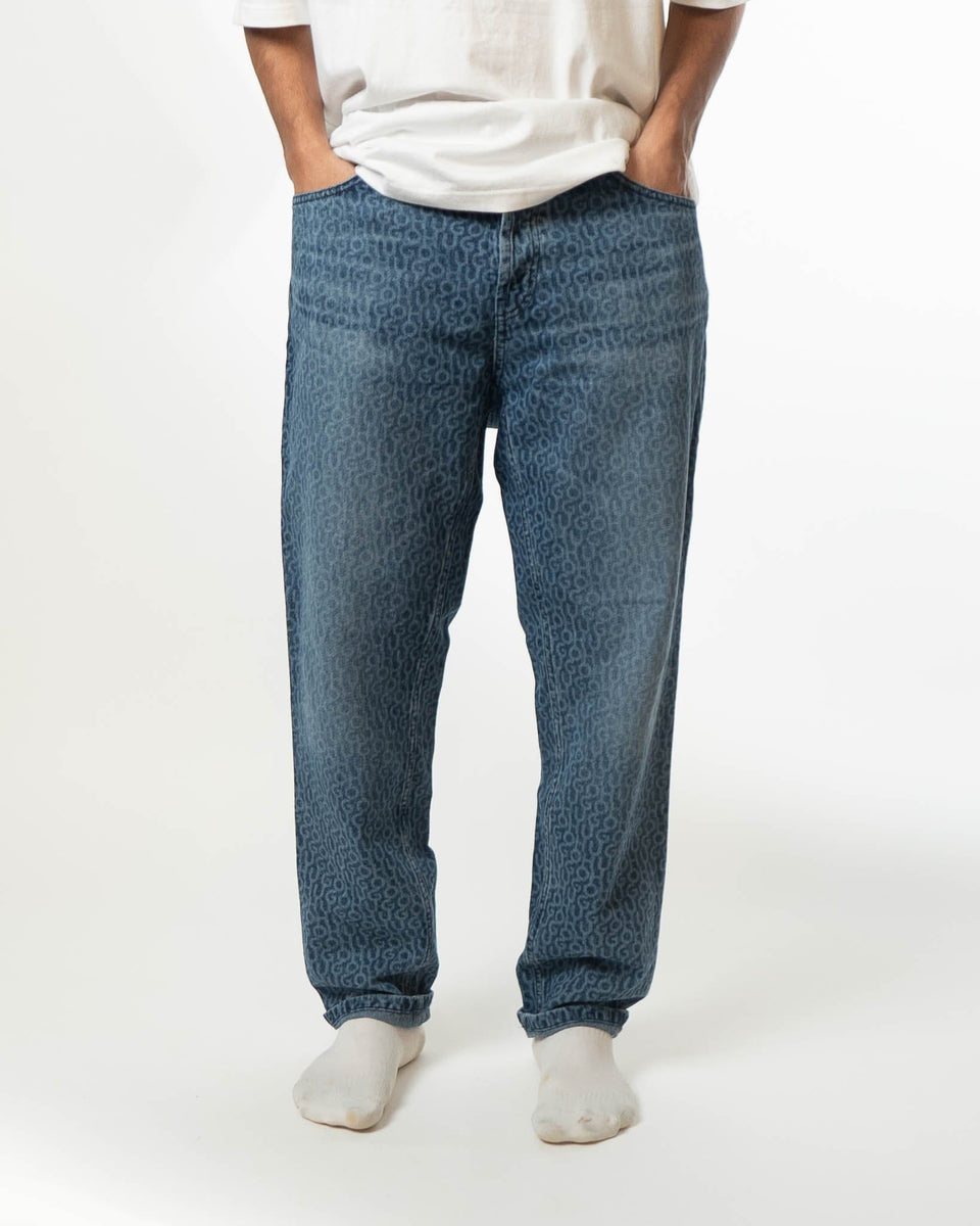 Hugo Boss Logo Blue Jeans (36)