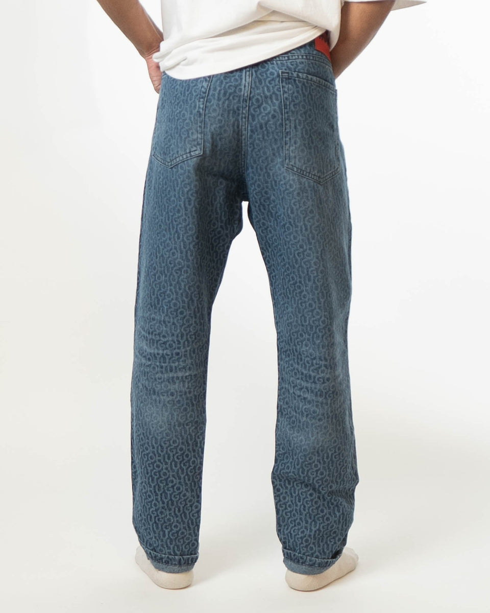Hugo Boss Logo Blue Jeans (36)