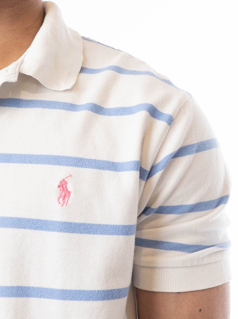 Polo Ralph Lauren Striped Polo T-Shirt (M)