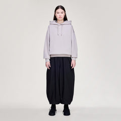 Y-3 CROPPED TOP FLARED SPORT UNIFORM TRACK PANTS { BLACK