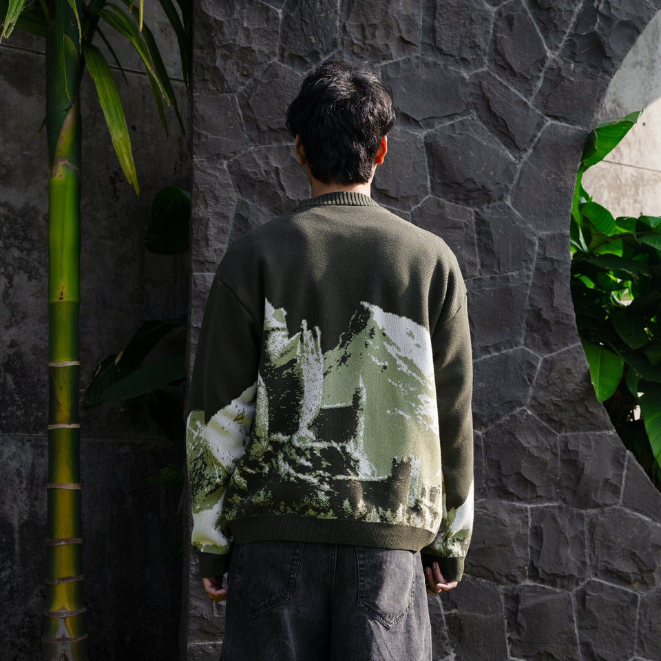 Superkicks FW25 MONASTERY SWEATSHIRT { GREEN