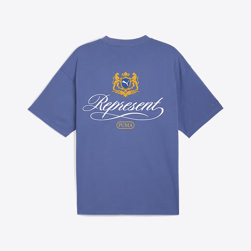 PUMA x REPRESENT GRAPHIC T-Shirt { BLUE DUSK