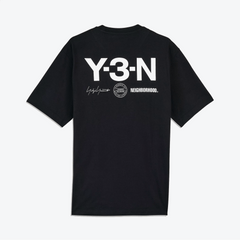 Y-3 NBHD GRAPHIC TEE { BLACK