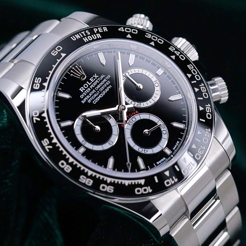 Rolex | Daytona | 126500LN | Steel | 40MM mm | Steel | Black | Automatic