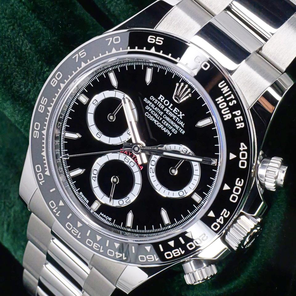 Rolex | Daytona | 126500LN | Steel | 40MM mm | Steel | Black | Automatic