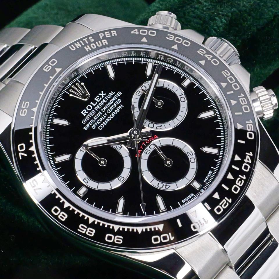 Rolex | Daytona | 126500LN | Steel | 40MM mm | Steel | Black | Automatic