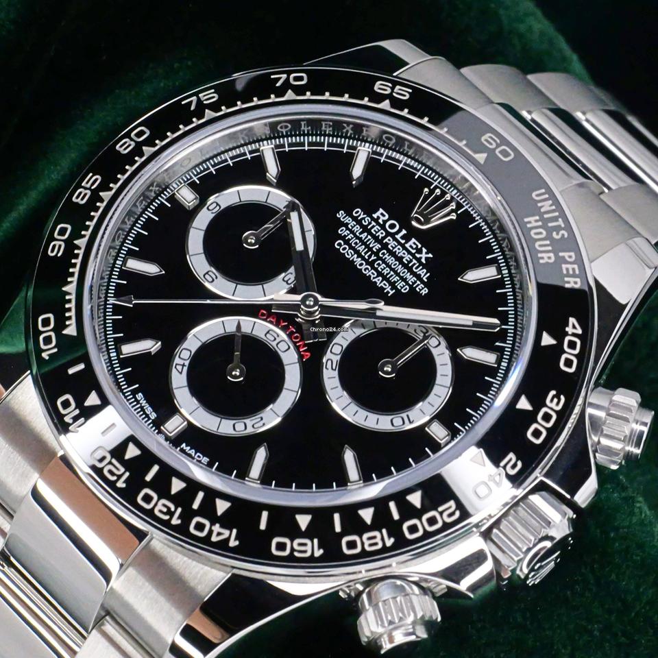 Rolex | Daytona | 126500LN | Steel | 40MM mm | Steel | Black | Automatic