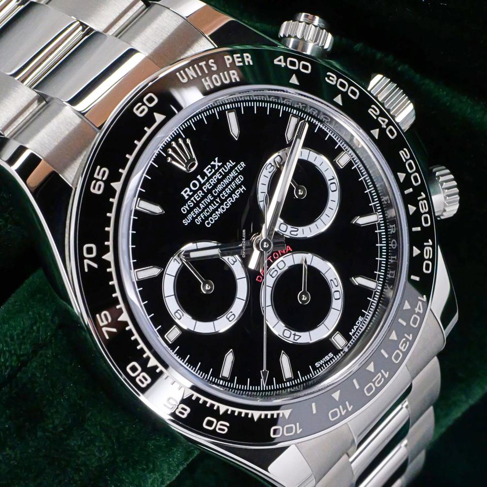 Rolex | Daytona | 126500LN | Steel | 40MM mm | Steel | Black | Automatic