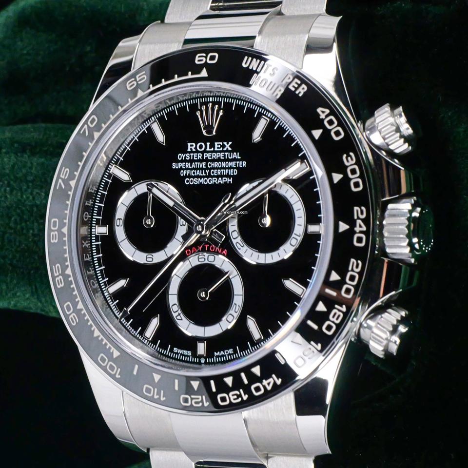 Rolex | Daytona | 126500LN | Steel | 40MM mm | Steel | Black | Automatic