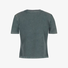 ALMOST GODS STONEWASHED ALMOST GODS T-Shirt IN GRANITE { GREY/CBLACK