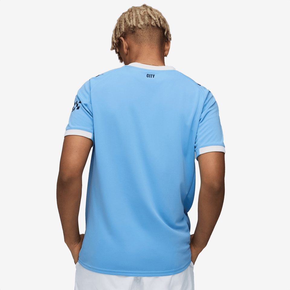 PUMA MANCHESTER CITY 25/26 HOME REPLICA JERSEY { LIGHT BLUE