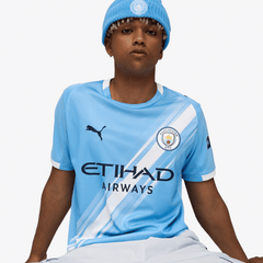 PUMA MANCHESTER CITY 25/26 HOME REPLICA JERSEY { LIGHT BLUE
