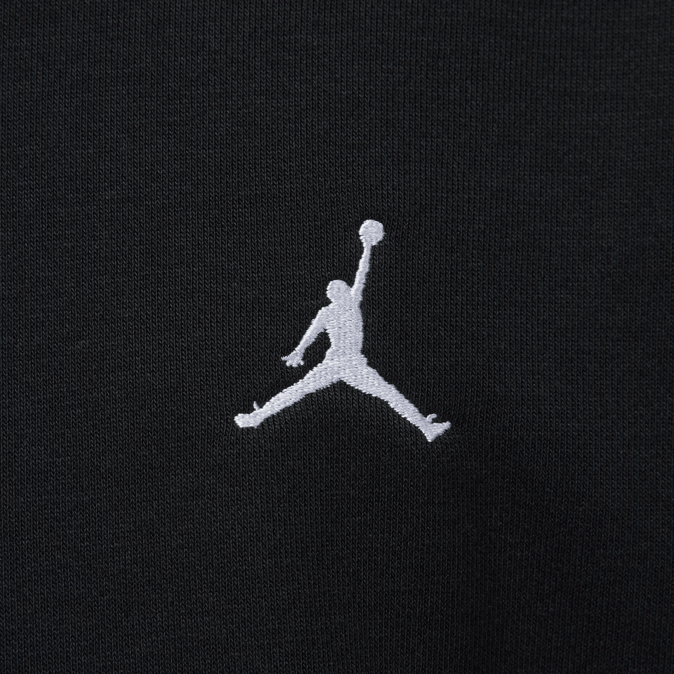 JORDAN BROOKLYN FLEECE { BLACK/WHITE