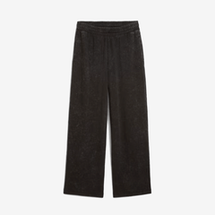 Puma FUTURE ARCHIVE OVERSIZED KNIT PANTS { PUMA BLACK