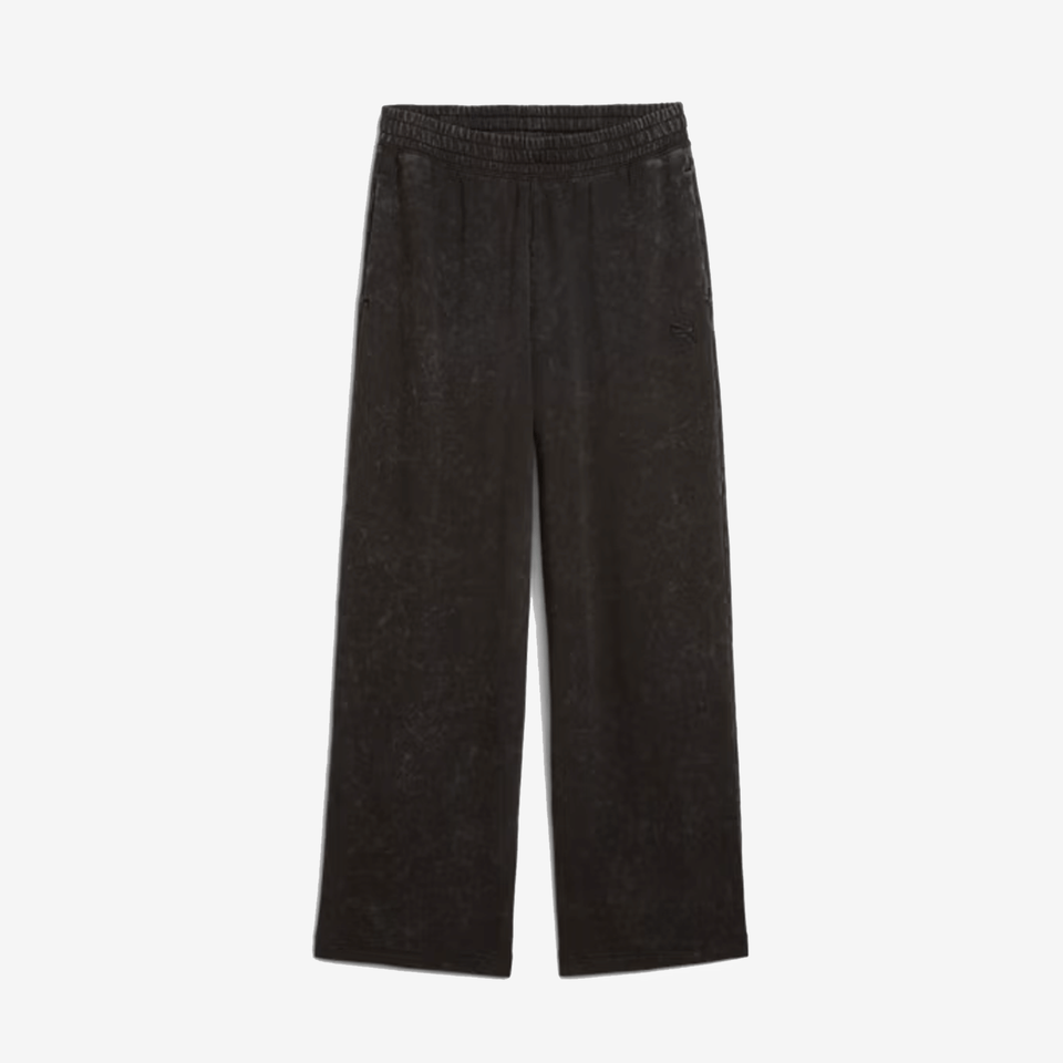 Puma FUTURE ARCHIVE OVERSIZED KNIT PANTS { PUMA BLACK