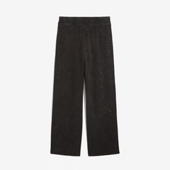 Puma FUTURE ARCHIVE OVERSIZED KNIT PANTS { PUMA BLACK