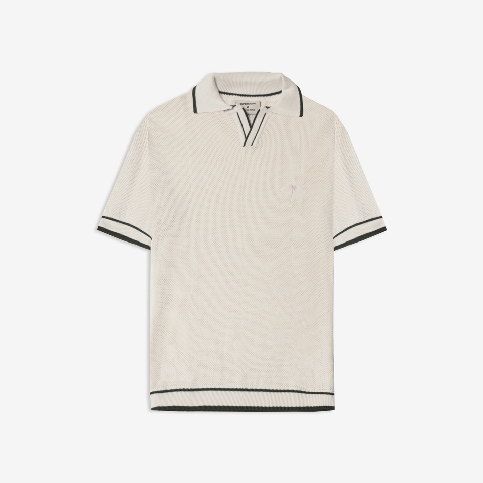 SUPERKICKS POLO T-Shirt { OFF WHITE