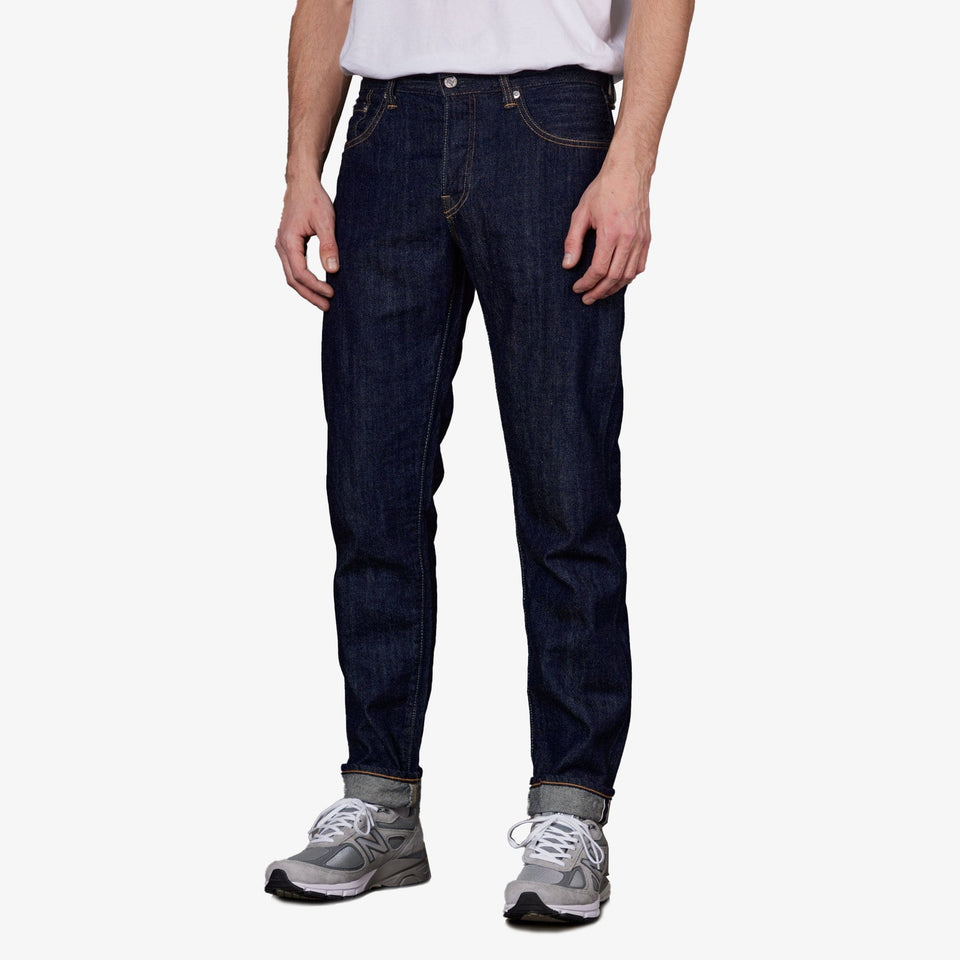 EDWIN REGULAR TAPERED KAIHARA { DENIM/BLUE