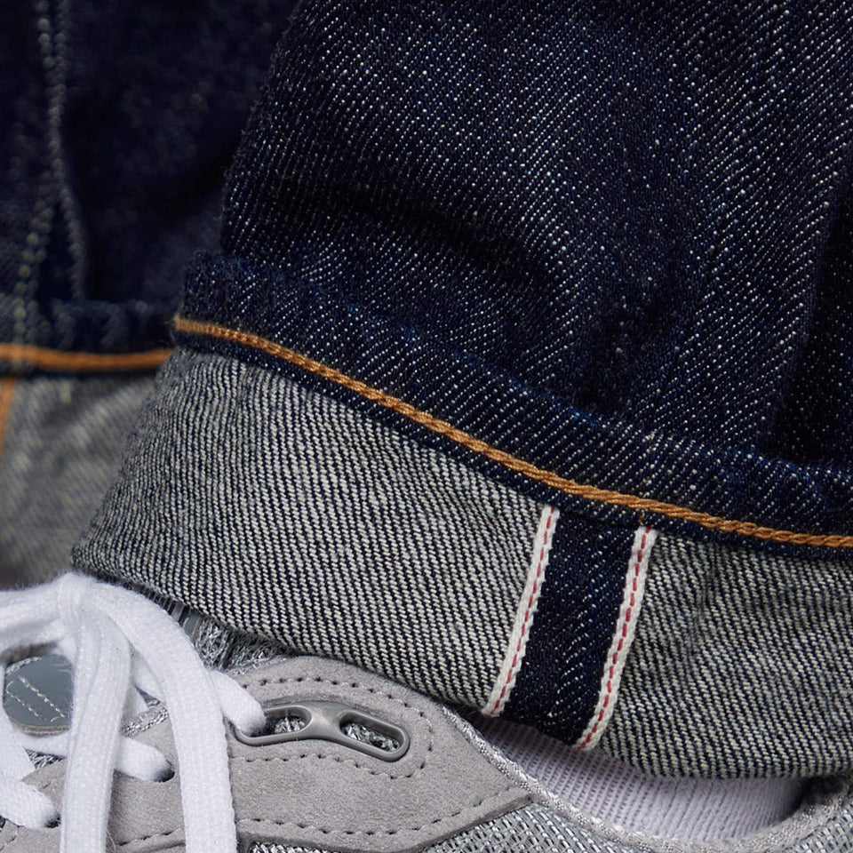 EDWIN REGULAR TAPERED KAIHARA { DENIM/BLUE