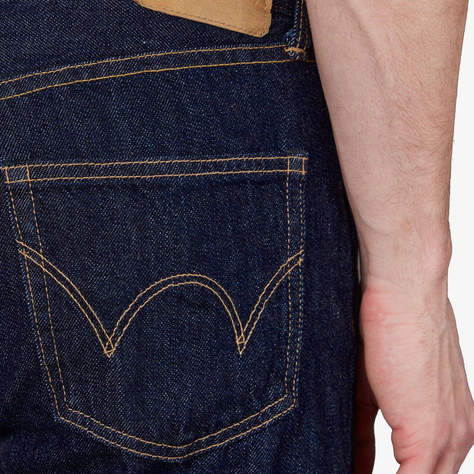 EDWIN REGULAR TAPERED KAIHARA { DENIM/BLUE