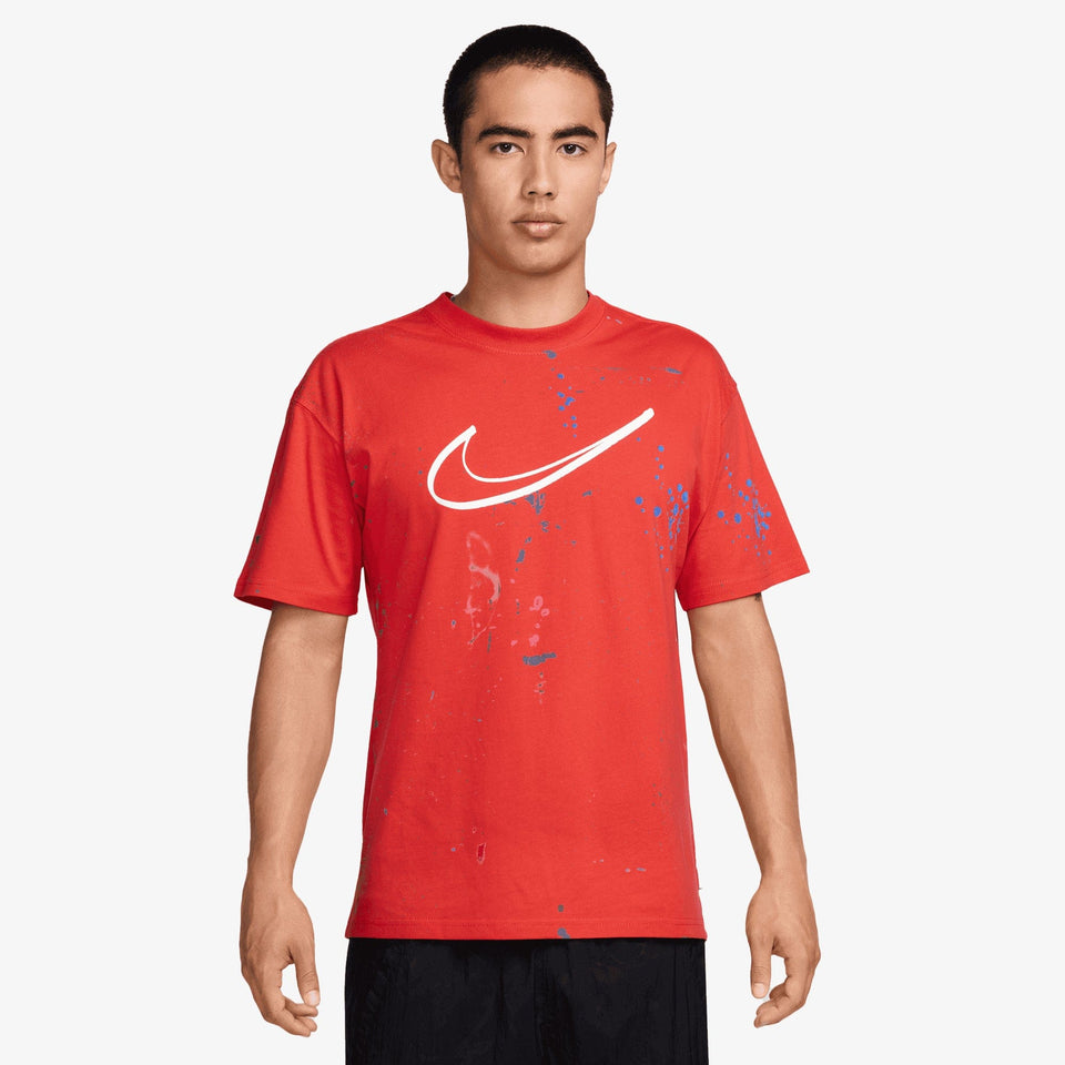 NIKE MAX90 T-SHIRT { LT CRIMSON