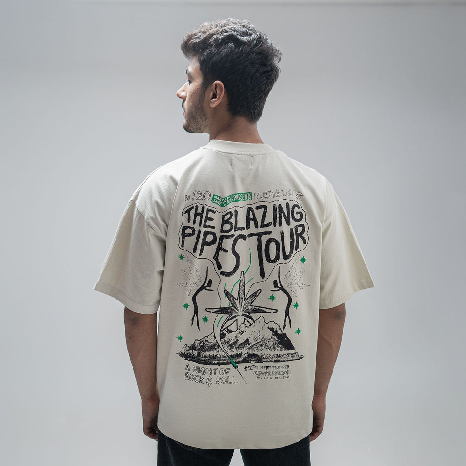 Superkicks MJ & THE BUDS 'CONCERT T-Shirt { SMOKE GREEN