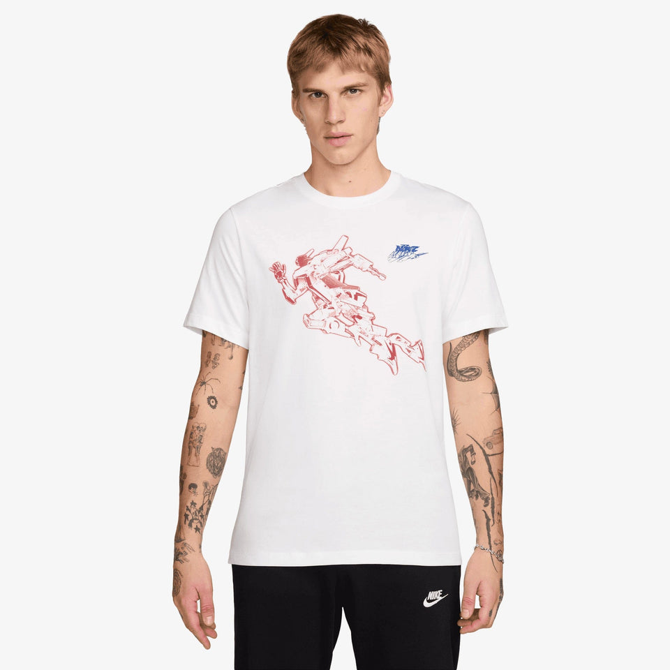 NIKE AS M NSW T-Shirt LBR SSNL CLUB { WHITE