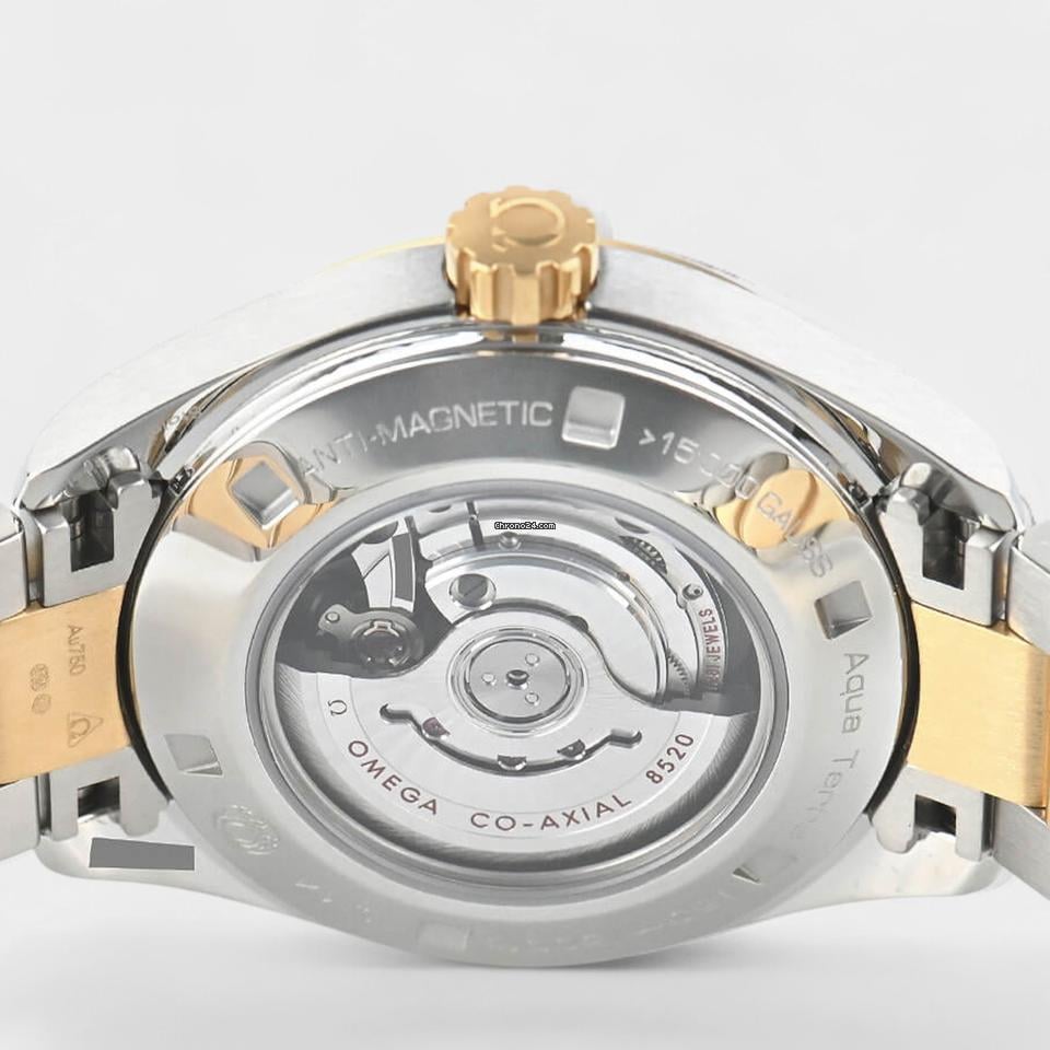 Omega Seamaster Aqua Terra Diamond / Steel&Gold / 34mm Box&Papers 231.20.34.20.55.002