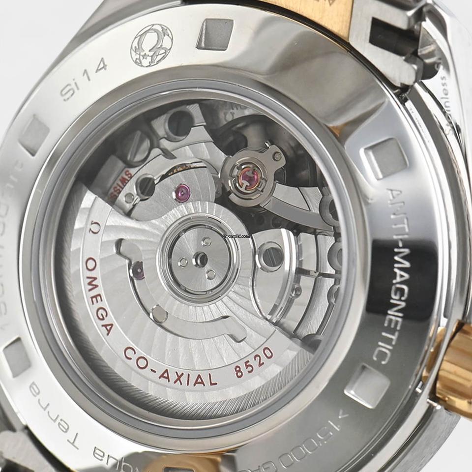 Omega Seamaster Aqua Terra Diamond / Steel&Gold / 34mm Box&Papers 231.20.34.20.55.002