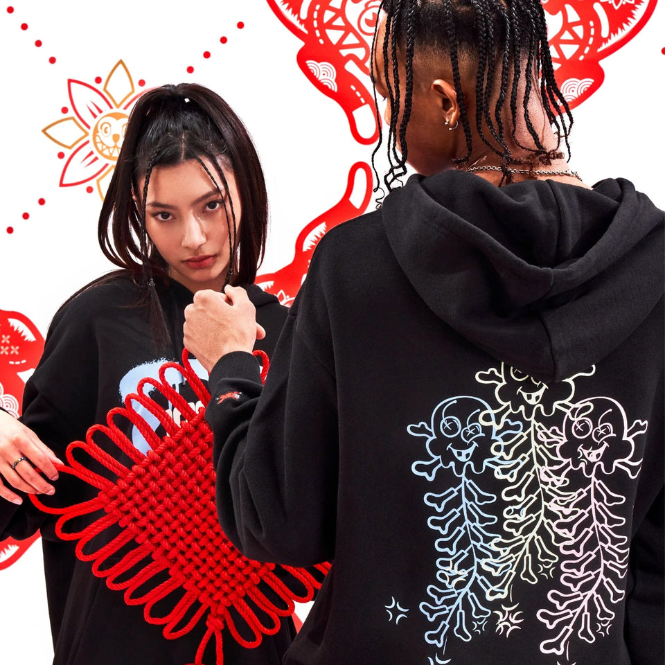 Icecream FIRECRACKER HOODIE { BLACK