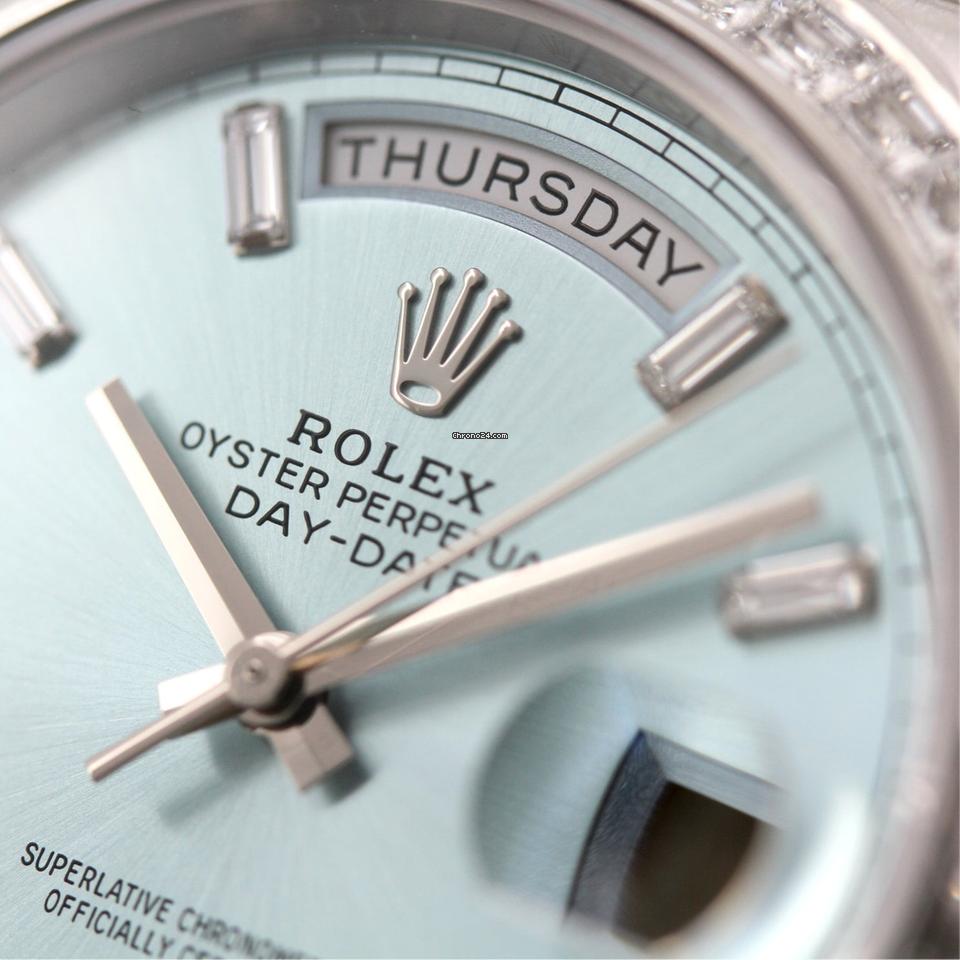 Rolex | Day-Date | 228396TBR | Platinum | 40 mm | Platinum | Automatic