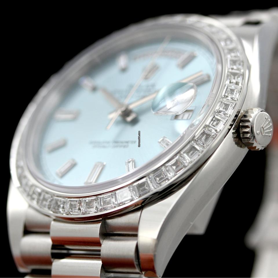 Rolex | Day-Date | 228396TBR | Platinum | 40 mm | Platinum | Automatic