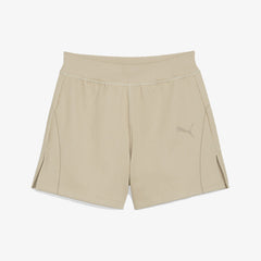 Puma DARE TO MUTED MOTION FLARED SHORTS { ALMOND