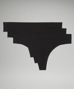 Lululemon InvisiWear Mid-Rise Thong Underwear *3 Pack