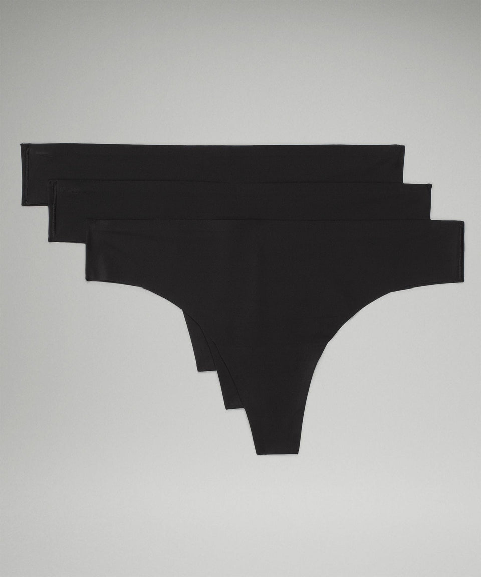 Lululemon InvisiWear Mid-Rise Thong Underwear *3 Pack