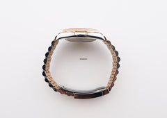 Rolex | Datejust | 126231 | Rose gold | 36 x 44 mm | Gold/Steel | White | Automatic