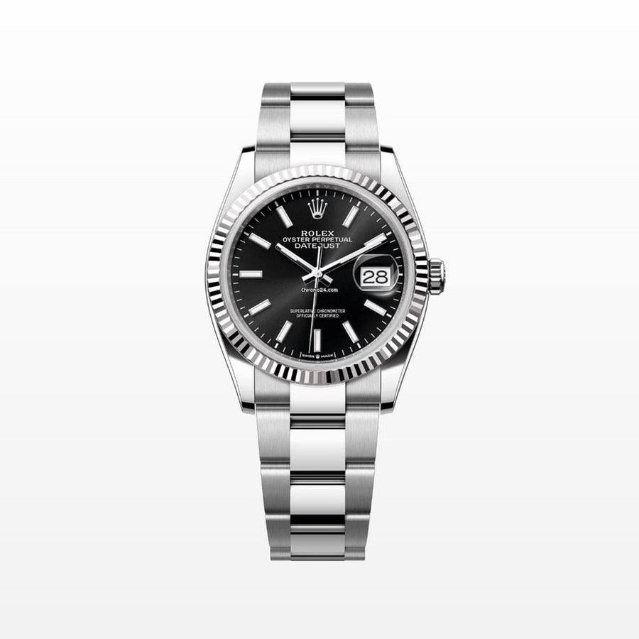 Rolex | Datejust | 126234 | Steel | 36 mm | Steel | Black | Automatic