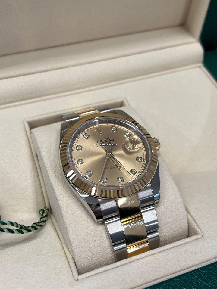 Rolex | Datejust | 126333 | Gold/Steel | 41 mm | Gold/Steel | Blue | Automatic