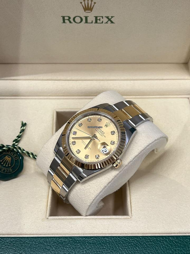 Rolex | Datejust | 126333 | Gold/Steel | 41 mm | Gold/Steel | Blue | Automatic