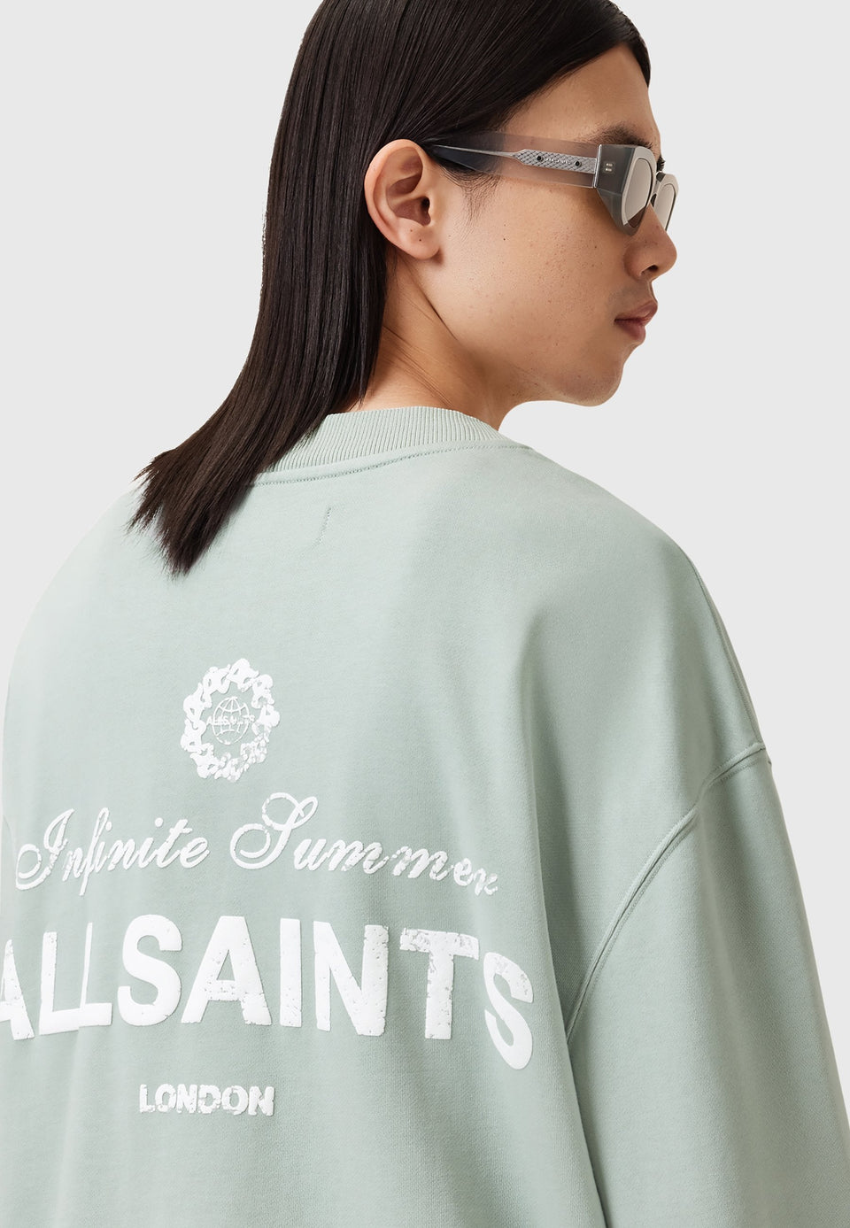SOLEIL CREW Sweatshirt Slate Green